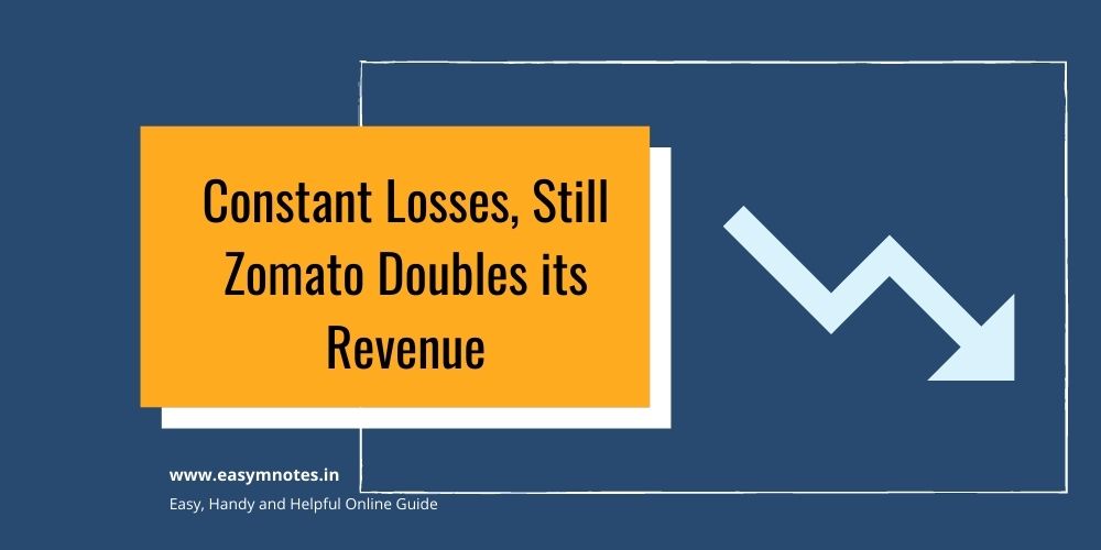 Constant Losses, Still Zomato Doubles its Revenue