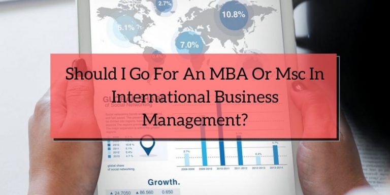 Msc In International Business Management Uk