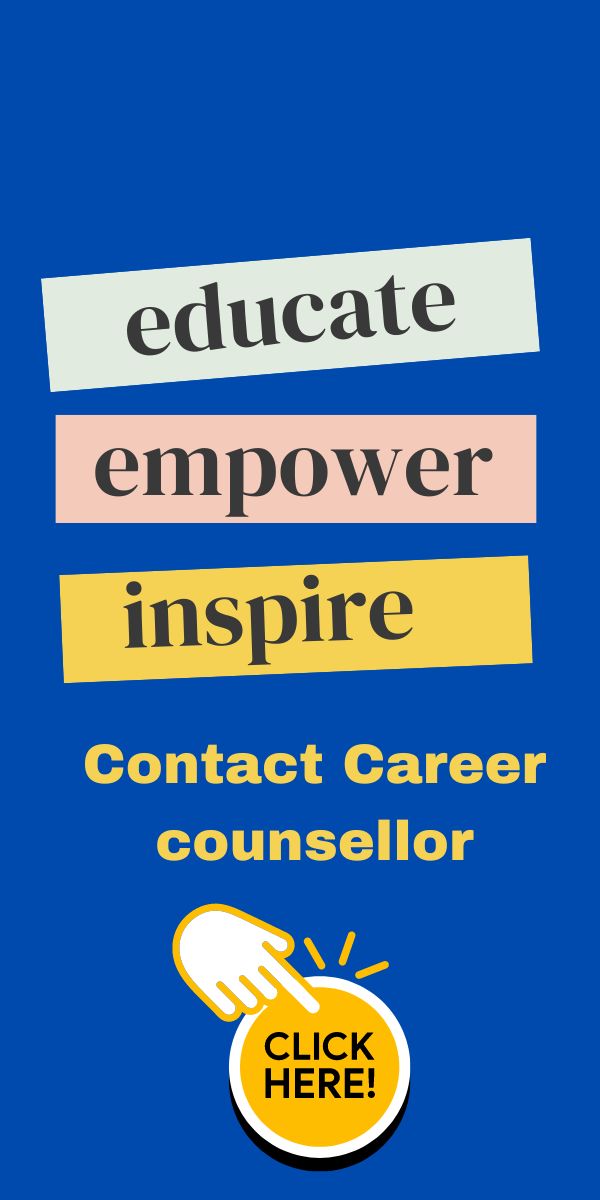 Contact Career counsellor